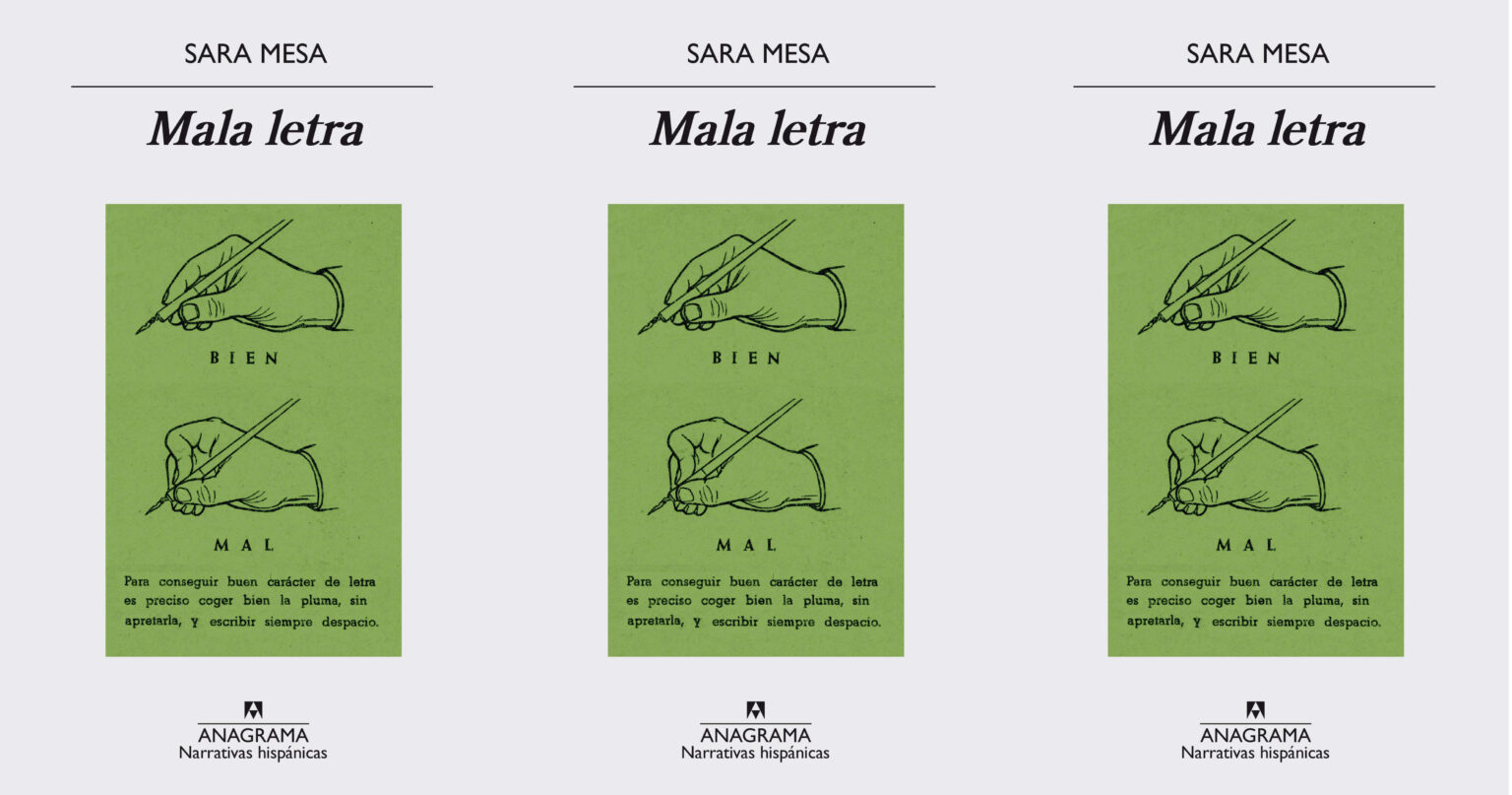 Mala letra (Sara Mesa) – Revista Literaria Monolito