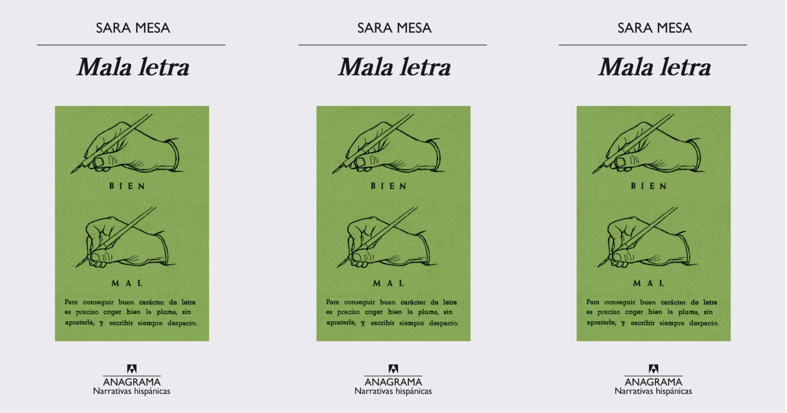 Mala letra (Sara Mesa) – Revista Literaria Monolito